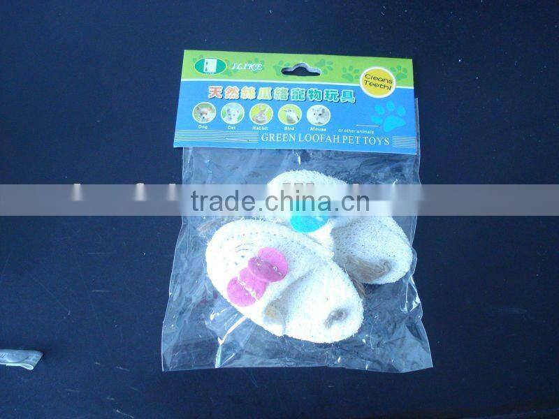 Organic loofah/luffa cat toy mouse/mice