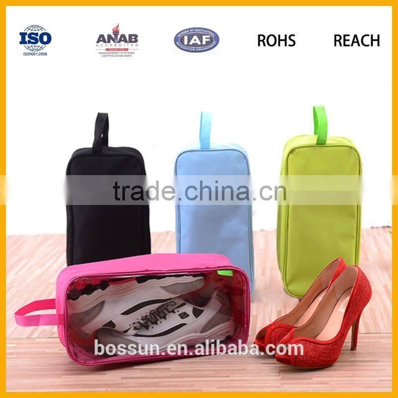 Customized New Designed Polyester Carry Travel Shoe Bags ISO 9001:2008