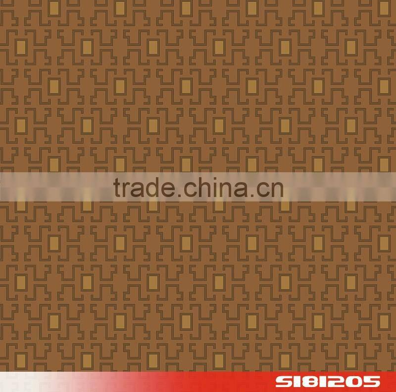 Blue I-shaped pvc wallpaper wallcovering S181207