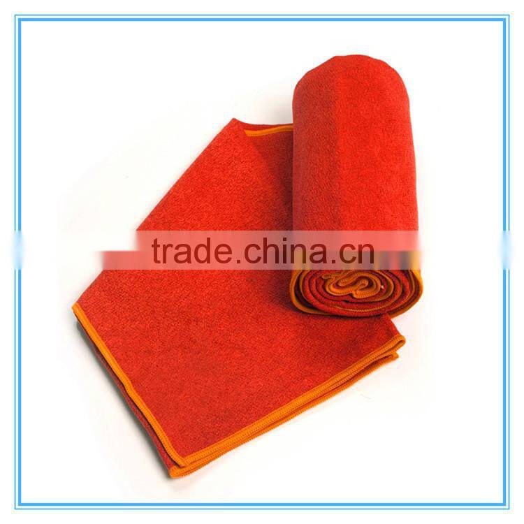 OEM multi-color microfiber fancy yoga towel microfiber