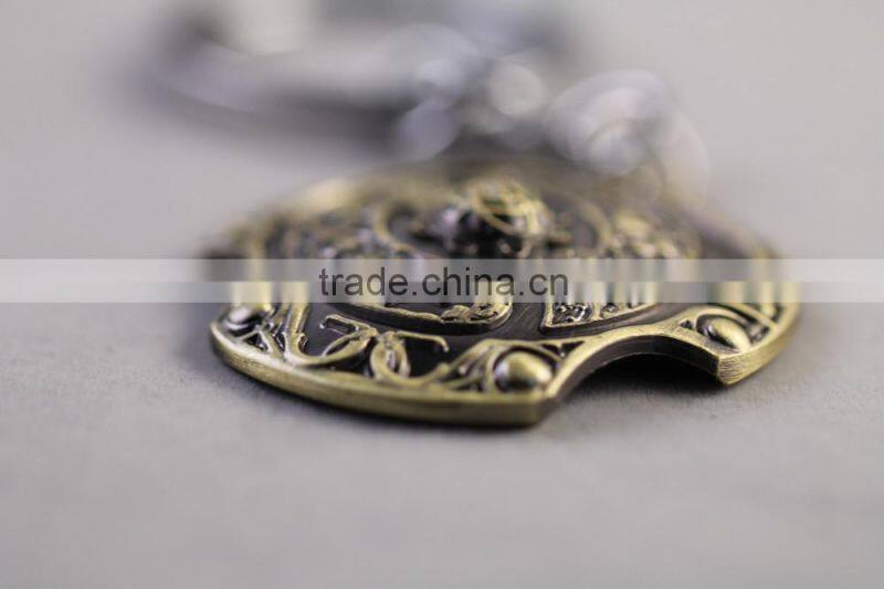 New PC online game dota 2 keychain champion shield keychain metal custom keychain