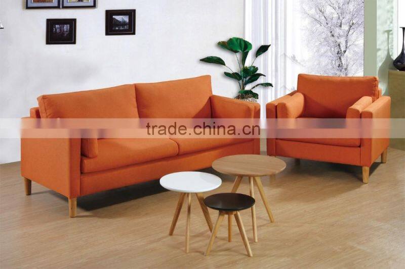 Multicolor and promotion fabric corner sofa set