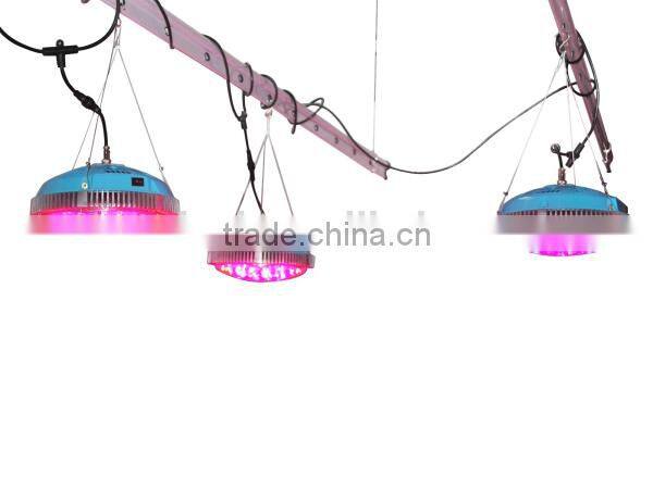 round portable grow light UFO shape 140W led grow lights 126w grow light