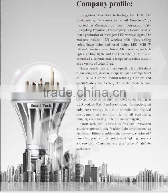 Customer Favourites 2.4G wireless led bulb light/lamps