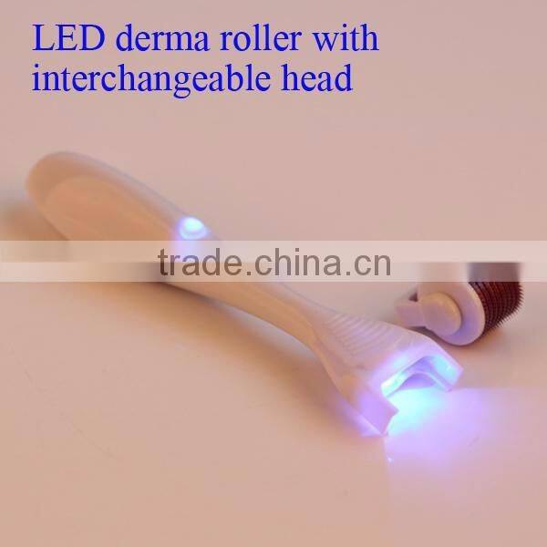 factory direct wholesale photon led derma roller with CE and Rohs approval DNS70