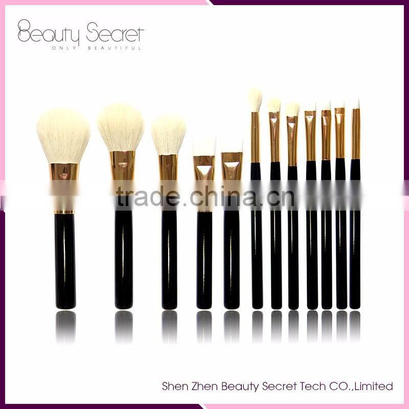 Wholesale Pro Cosmetics Lipsticks Shadows 12 Pcs Make Up Brush Kit
