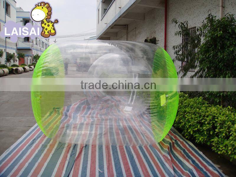 Hot sale Air inflated ground/ water zorb ball for sale, giant zorb ball for bowling