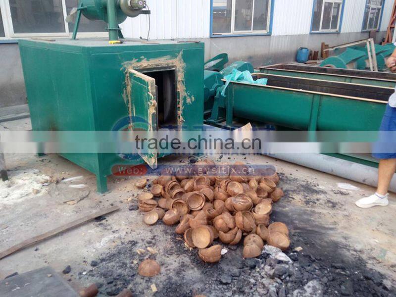 Lantian brand wood charcoal making carbonization stove with CE