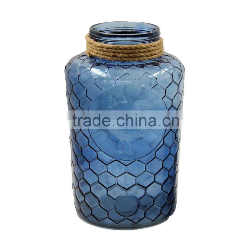 cock outdoor glass storm candle lantern