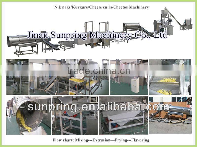 Snacks food cheetos production line