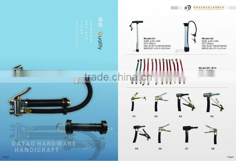 pump parts , pump connector for A/V or E/V or F/V, bicycle pump hose, schrader screw and presta screw