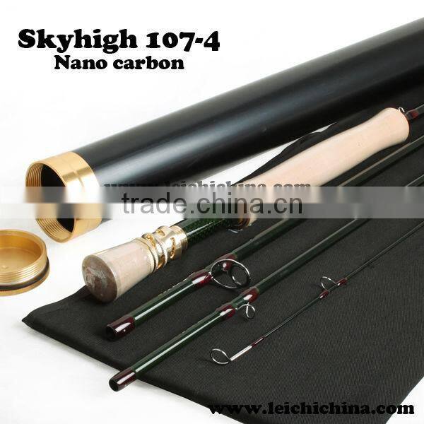 Top carbon fishing spinning rod