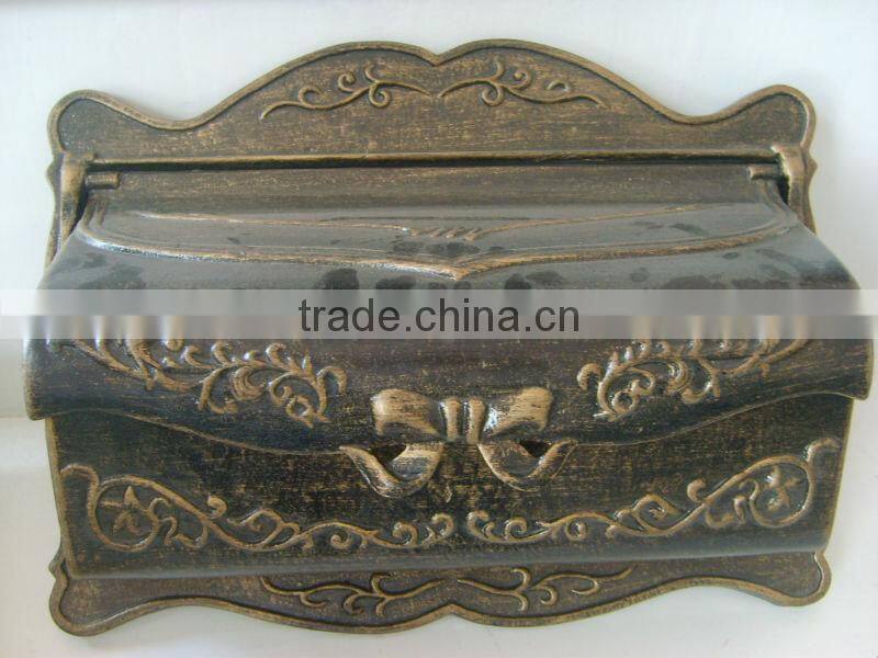 antique brass casting aluminum mailboxes