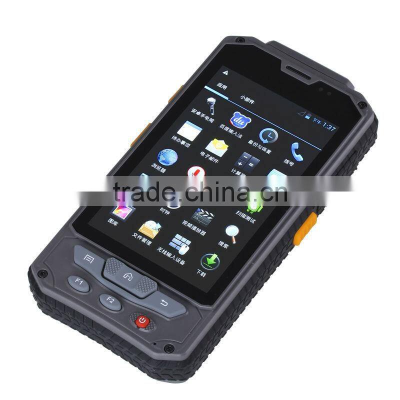android rfid reader phone IP65 with WIFI/GPRS/Bluetooth/3G/WCDMA