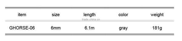 Gonhal 6mmx6.1m Horse Lead Rope