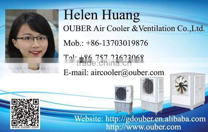 OUBER air cooling system water air cooler ductless air conditioning