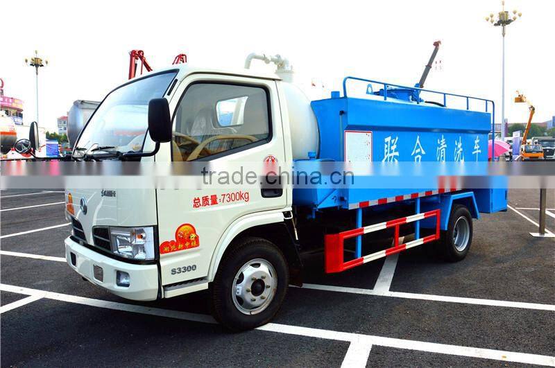 95hp 5000L 4X2 Sewer dredge cleaning truck for sale