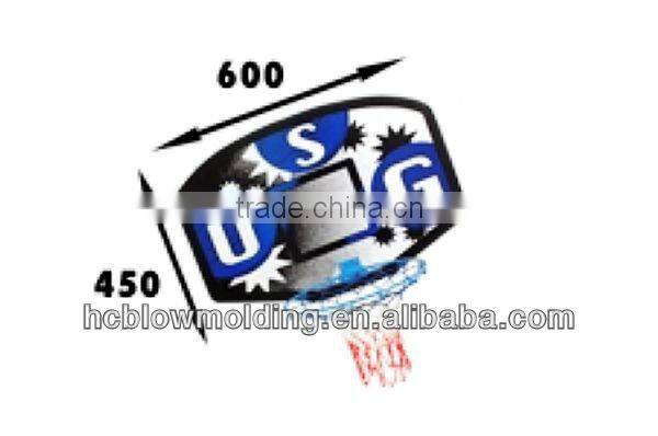 OEM Blow Molding Plastic Basketball Stand Outdoor Adjustable Basketball Hoops,Basketball System