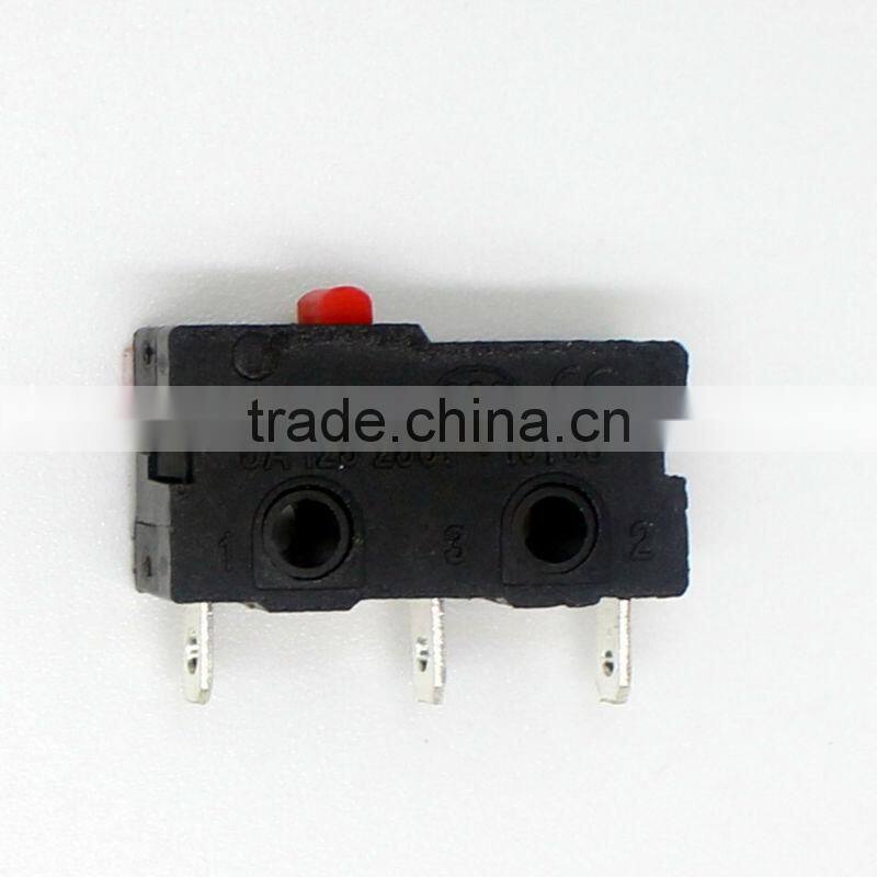 limit micro switch with no lever