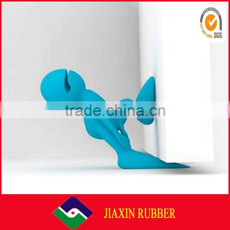 visual cute PVC decorative doorstop