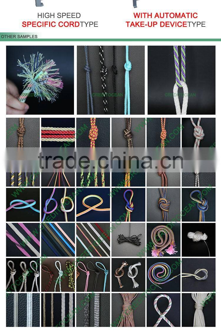 COBF33-2A high speed rope making machine for flat tape