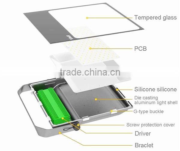 VMT 80W 150W FL1882 die casting aluminum led SMD flood light housing