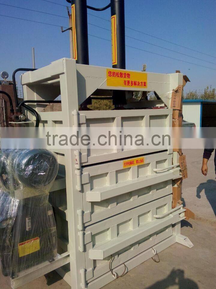 Hydraulic hay baler machine,cardboard baling press machine HD-30T