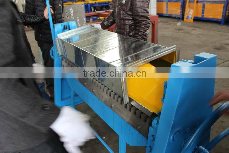small bending machine, TDF duct manual folder for HVAC, hand press brake