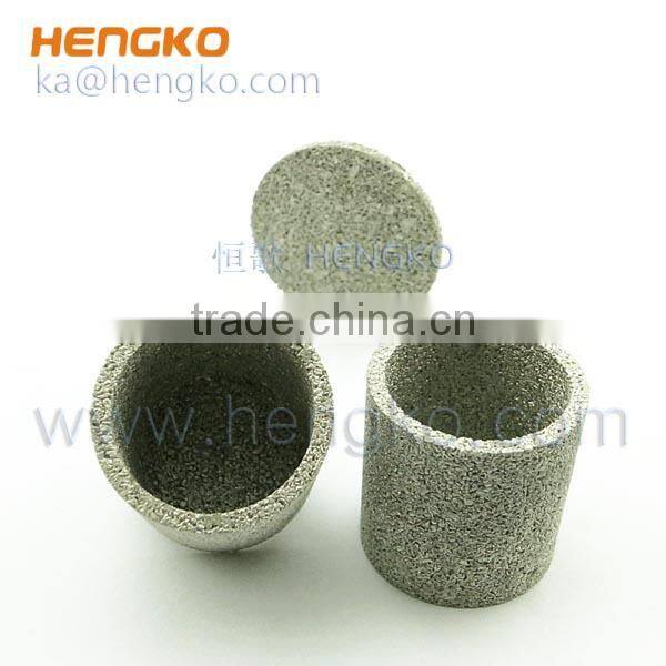 sintered Microns Porous SS 316L cup filter