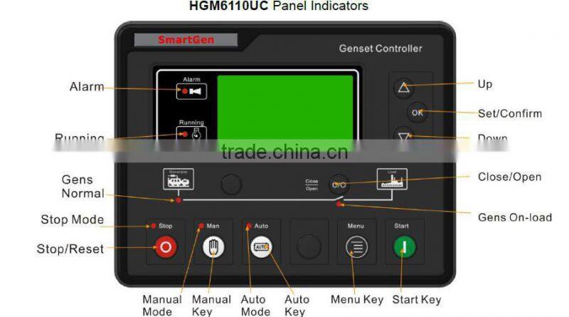 Diesel Fuel and Open Type 30kw Generator Set