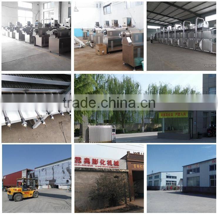 Factory supply pellet snack food extrusion machine