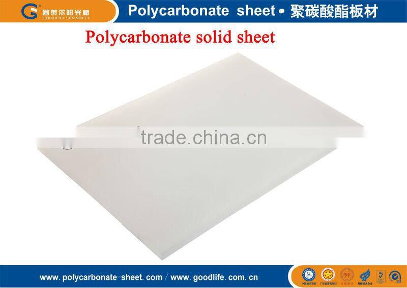 Durable Clear Polycarbonate solid sheet