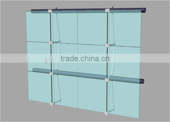 Exterior PVB film laminated balcony window