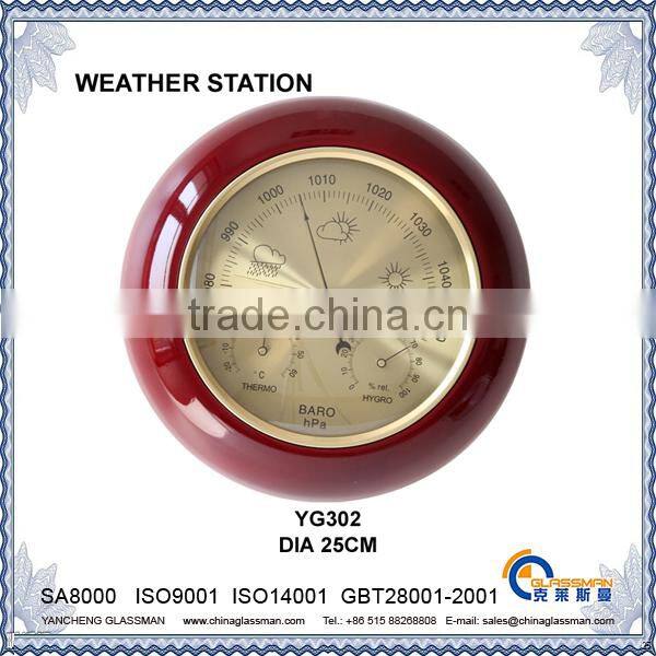 wooden frame advanced weather station YG302