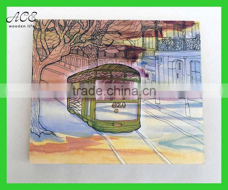 Printing picture on wood UV printing on wood Wood printing