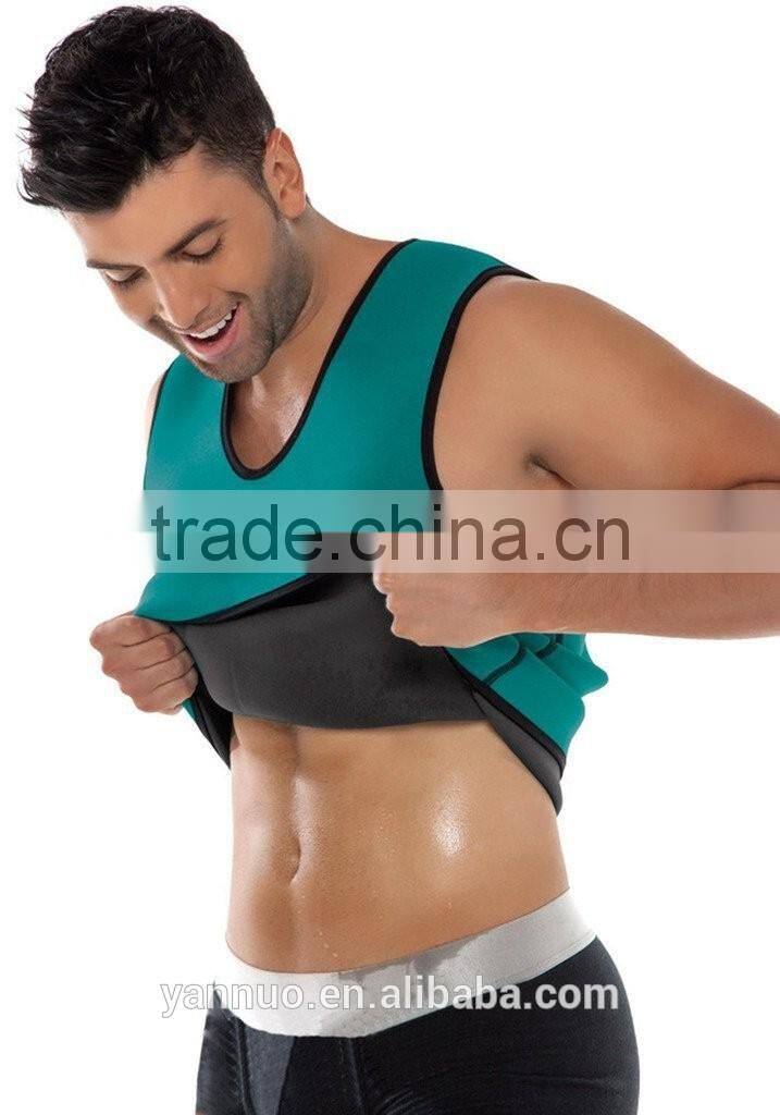 HOT SHAPERS neotex Both sides of the zipper abdomen fat burning vest body sculpting clothing