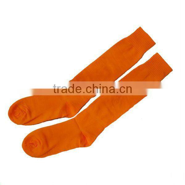 Hot Sale Breathable Plain striped long socks