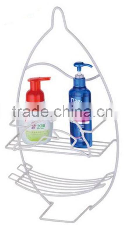 Store More Simple Design Bathroom Shampoo Conditioner Soap Shower Caddy