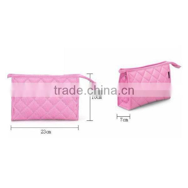 Wholesale girls makeup bag with mirror