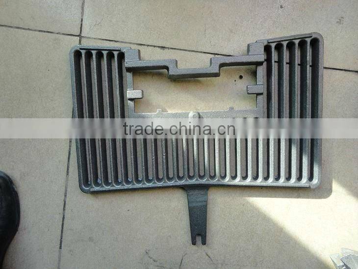 antique indoor cast iron Stove grill