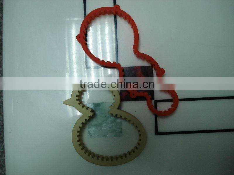 fashion different shape silicone water bottle opener