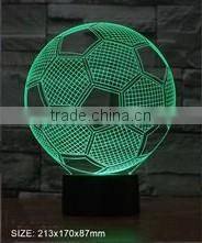 USB cable 3D desktop light dog shape optical illusion kids night light