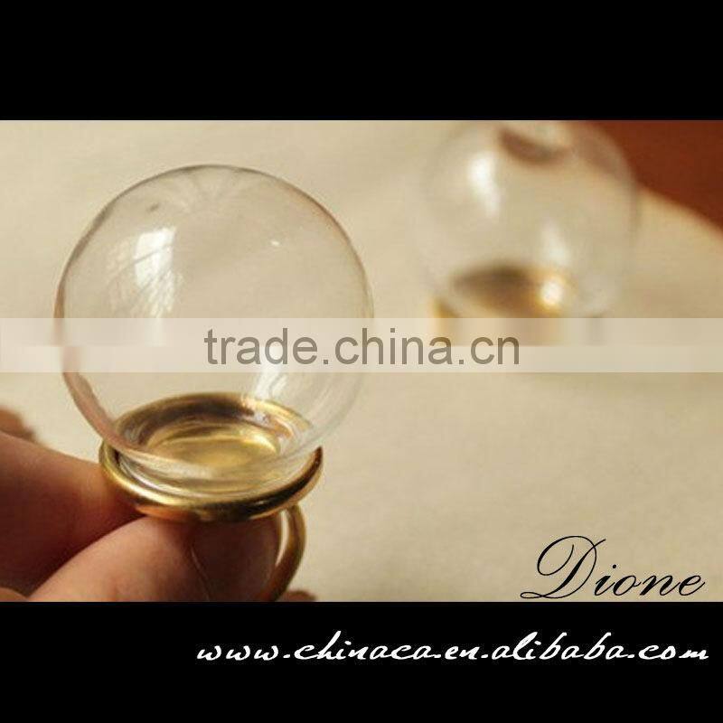 New Real Dried Flower Glass Ball Pendant glass dome pendant necklace