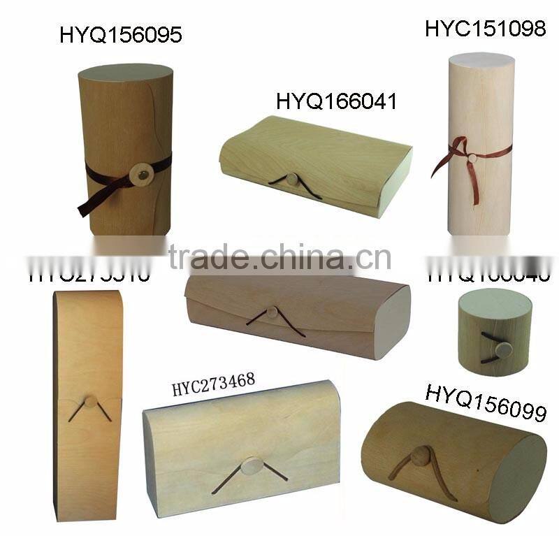 wholesale custom birch bark balsa wood packing box