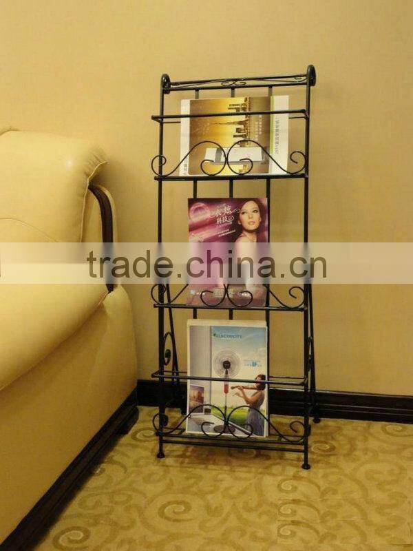 Metal magazine holder