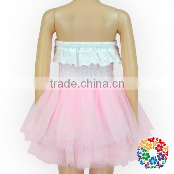 Sequin Bow Front Girls Perform Short Skirt 4 Layers Tulle Baby Ballet Tutu Skirt Girls