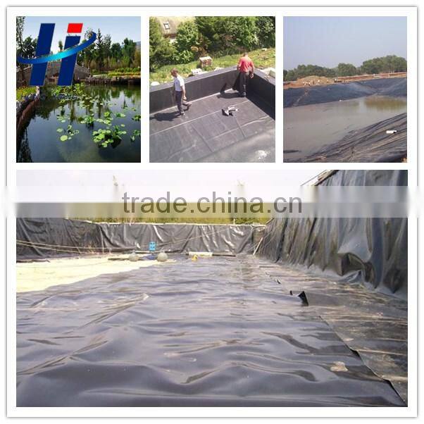 HDPE geomembrane,waterproof black HDPE sheet for pond liner