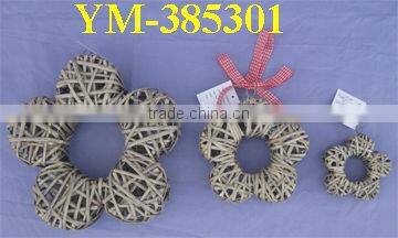 Decorative Wicker Flower Decoration