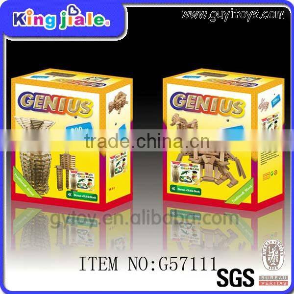 High quality safe kids assembling intelligent educational wooden puzzle