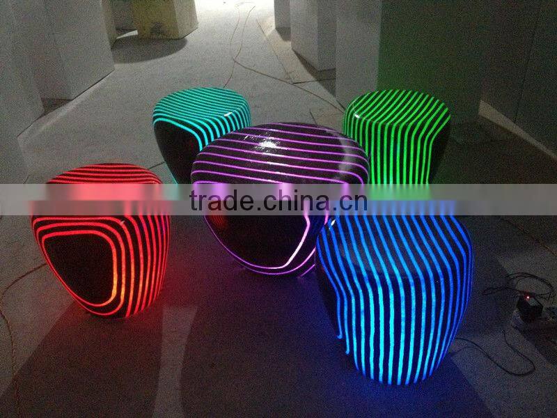 die casting molded illuminated led bar table